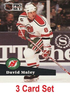 David Maley Hockey Card Collection